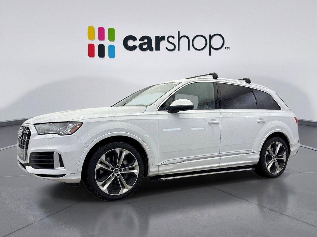 used 2021 Audi Q7 car, priced at $38,299