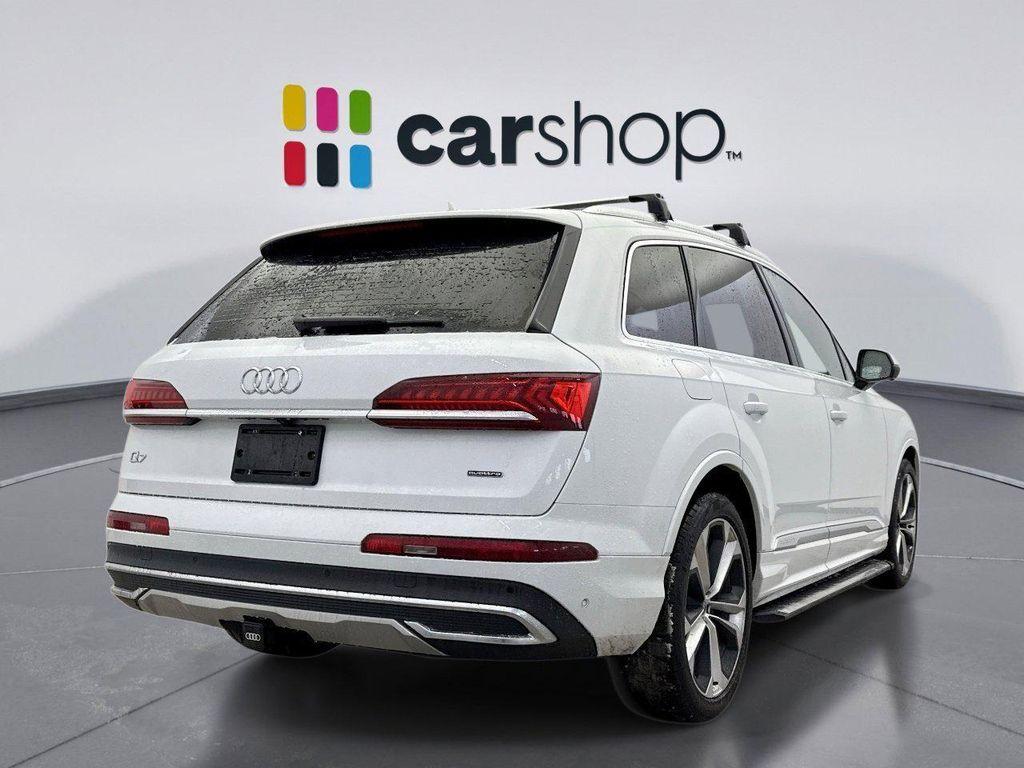 used 2021 Audi Q7 car, priced at $38,299