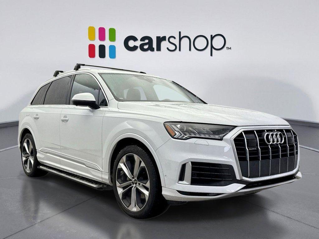 used 2021 Audi Q7 car, priced at $38,299