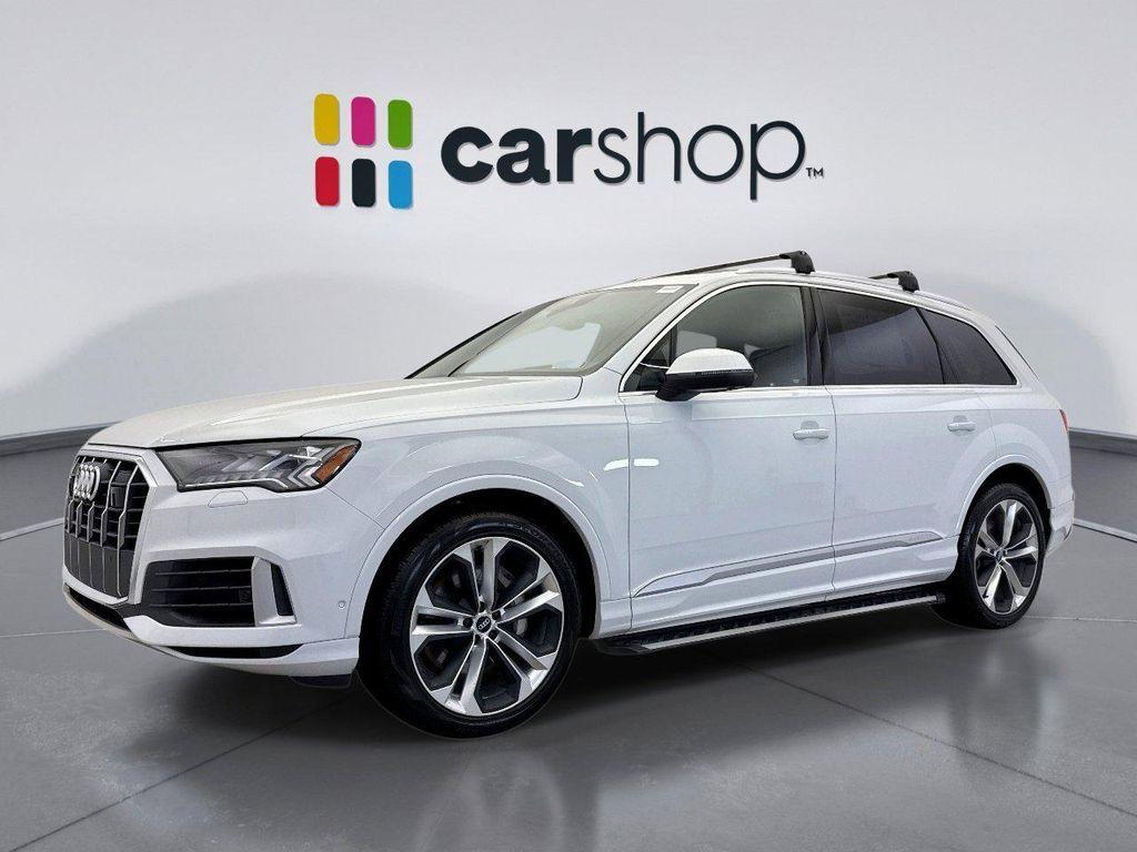 used 2021 Audi Q7 car, priced at $37,498