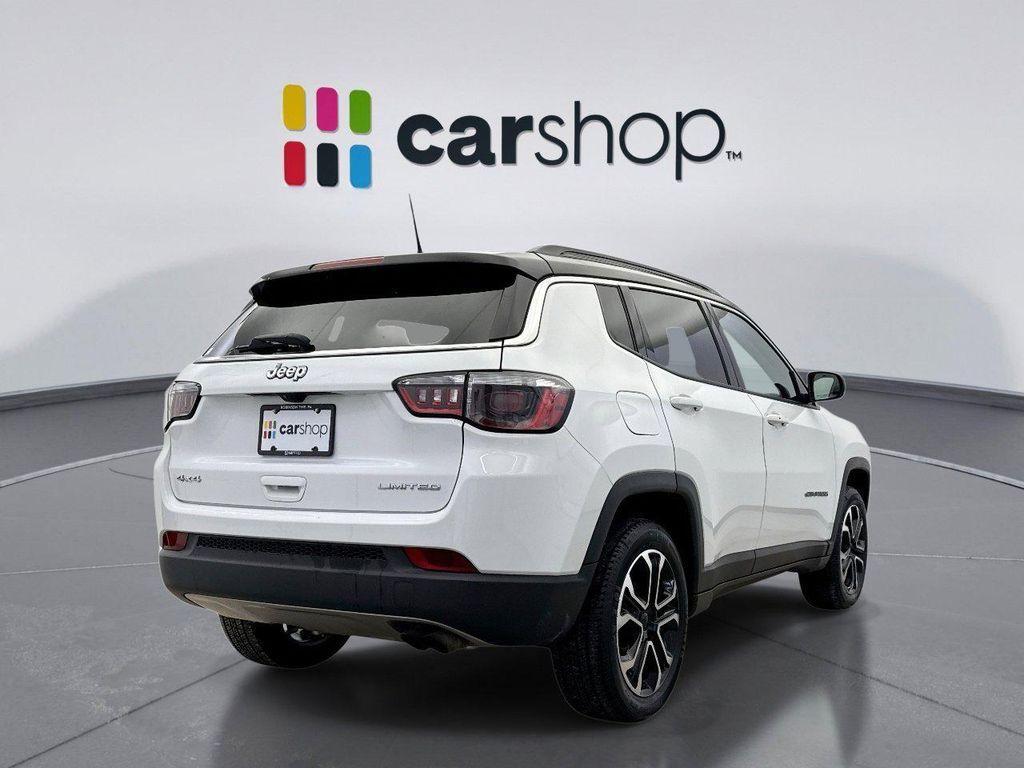 used 2022 Jeep Compass car, priced at $21,599
