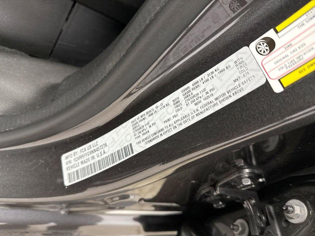 used 2022 Ram 1500 car, priced at $33,199