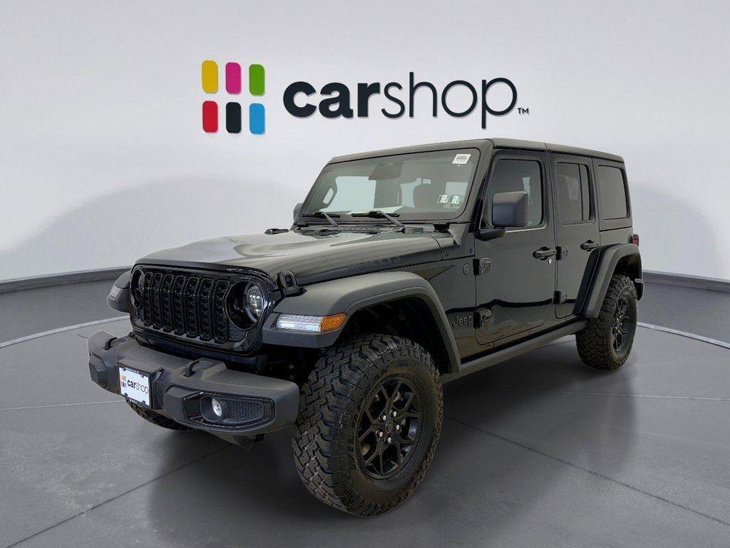 used 2025 Jeep Wrangler car, priced at $38,199