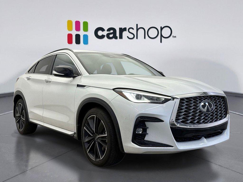 used 2025 INFINITI QX55 car, priced at $38,199