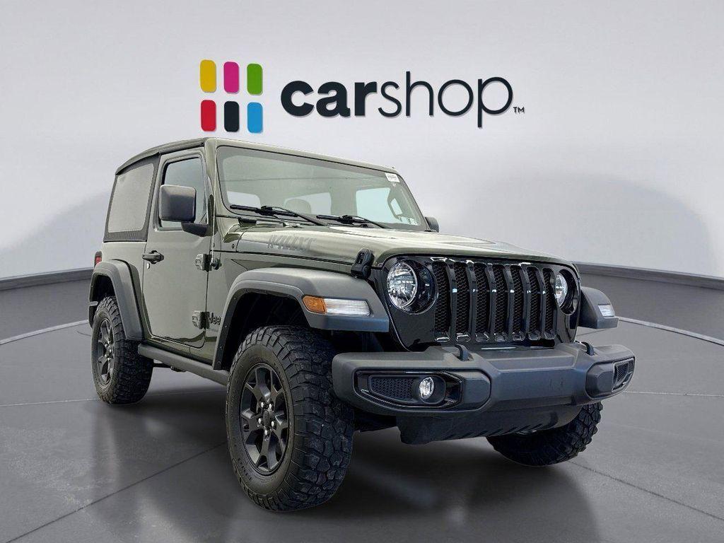 used 2023 Jeep Wrangler car, priced at $28,299