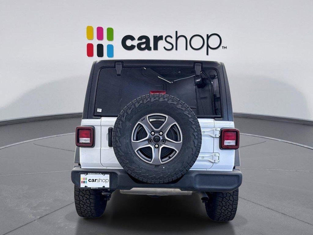 used 2022 Jeep Wrangler Unlimited car, priced at $31,999