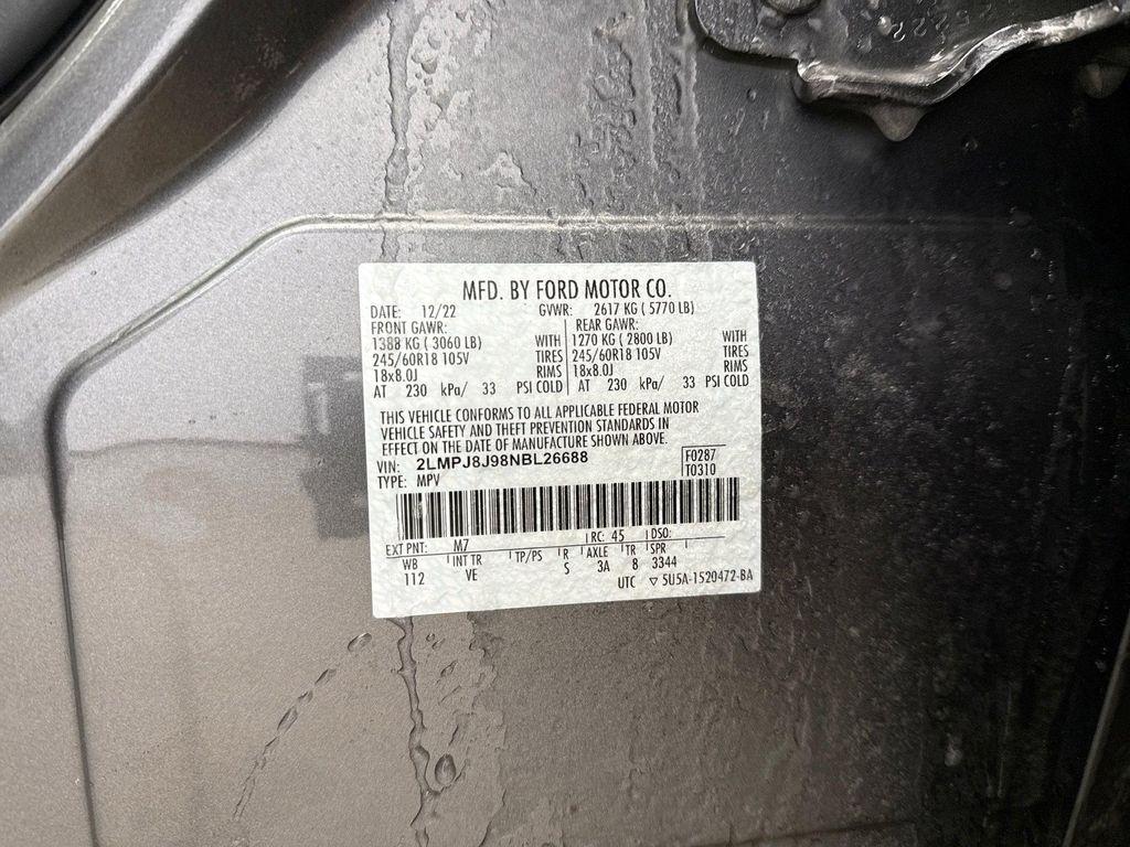 used 2022 Lincoln Nautilus car, priced at $29,299