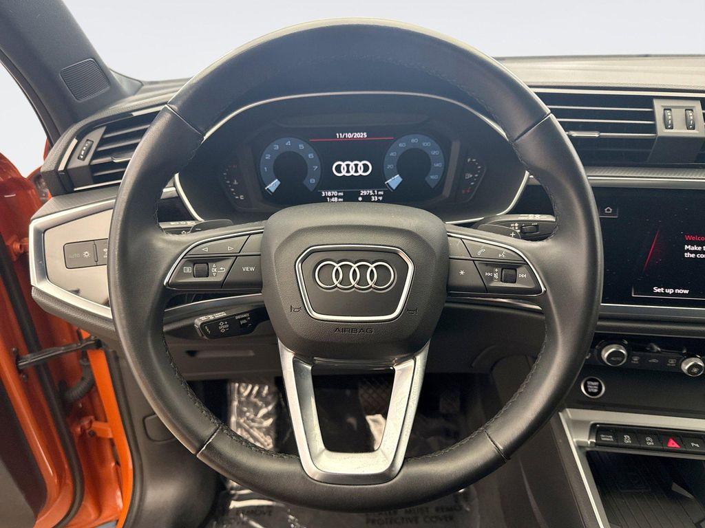used 2024 Audi Q3 car, priced at $27,497