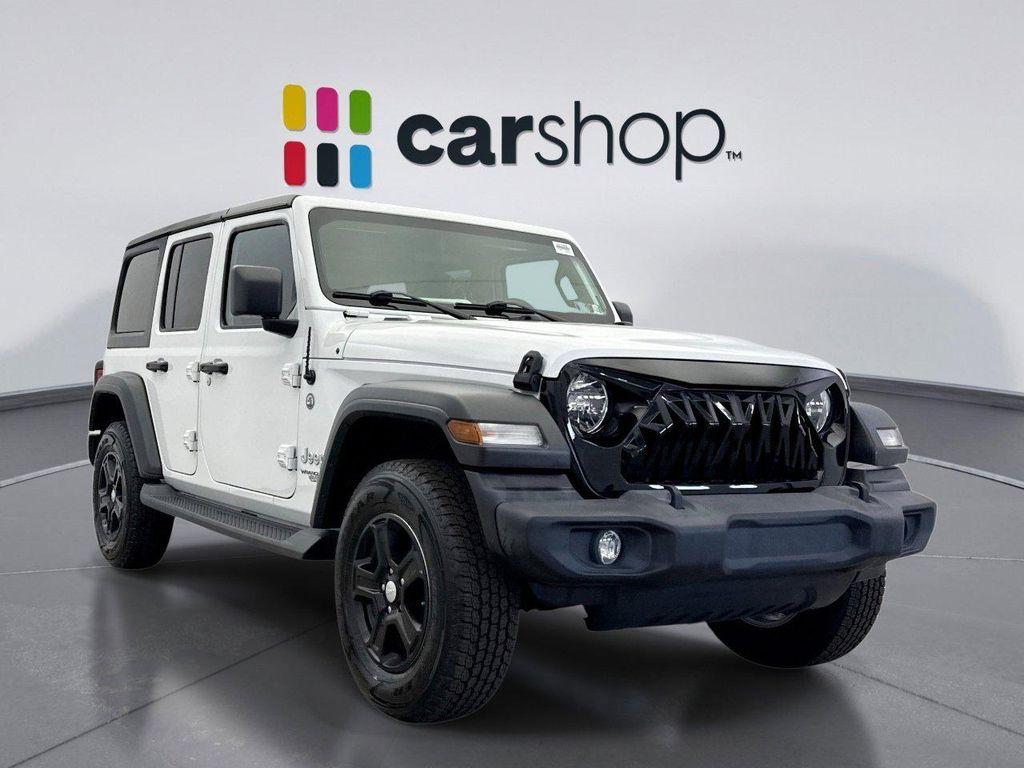 used 2021 Jeep Wrangler Unlimited car, priced at $26,749