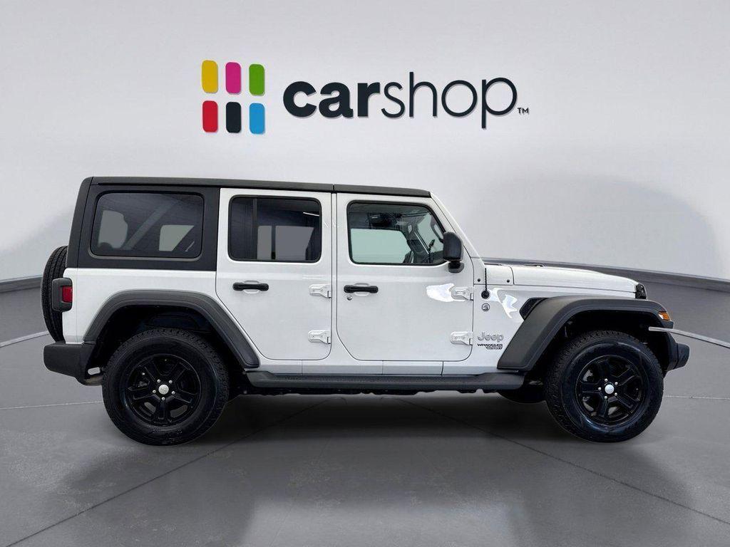 used 2021 Jeep Wrangler Unlimited car, priced at $26,749