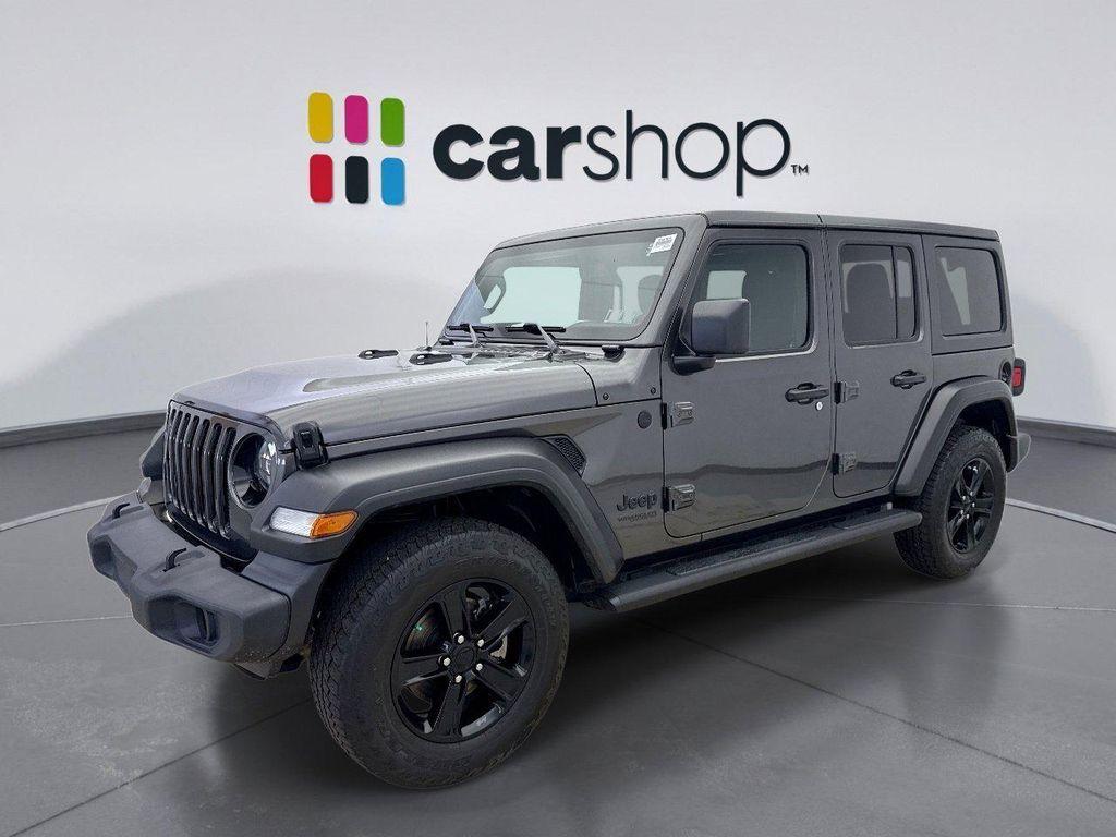 used 2021 Jeep Wrangler Unlimited car, priced at $29,249