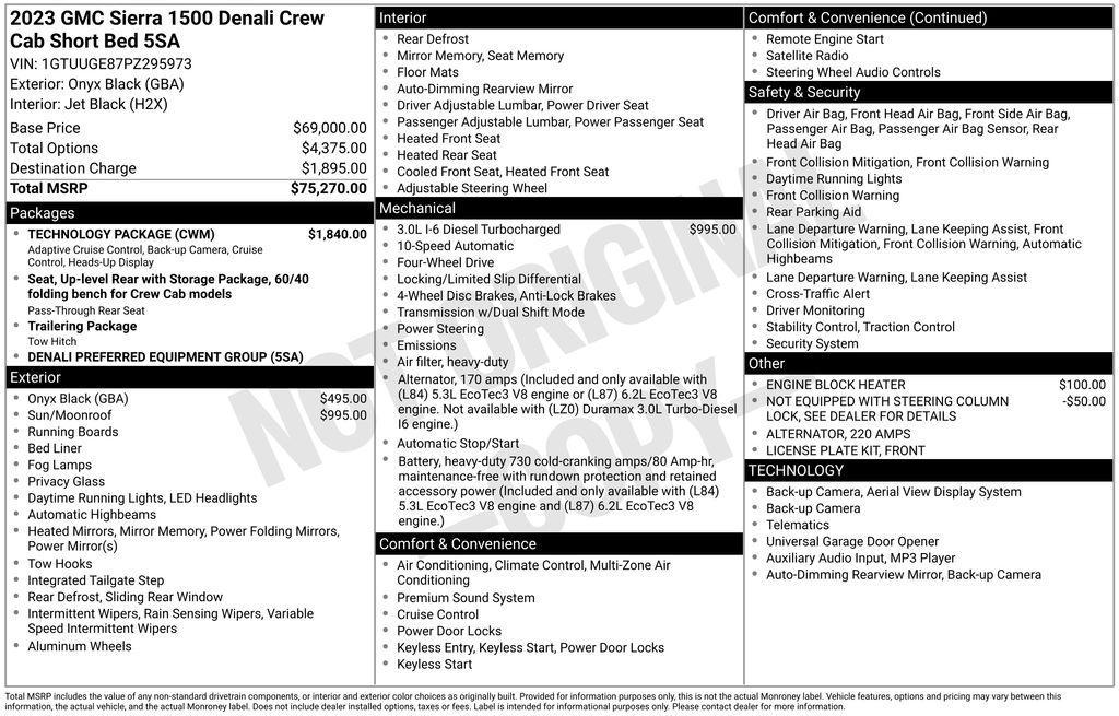 used 2023 GMC Sierra 1500 car