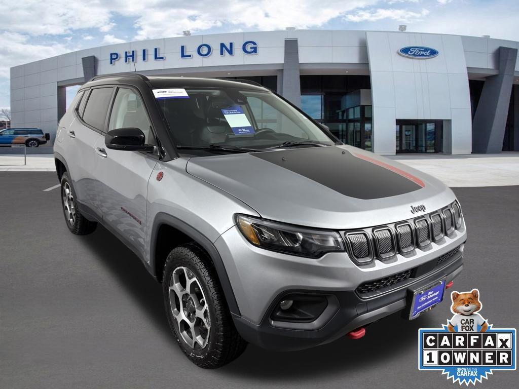 used 2022 Jeep Compass car, priced at $19,999