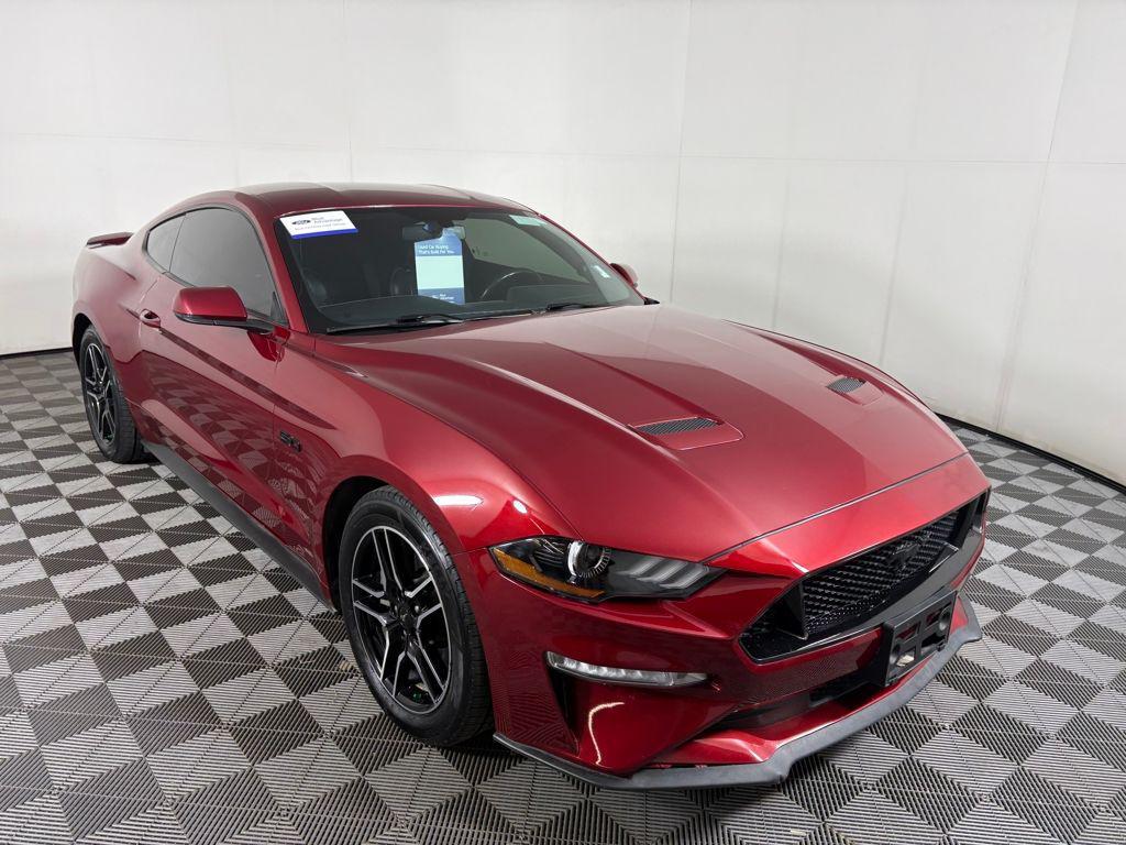used 2018 Ford Mustang car, priced at $27,895