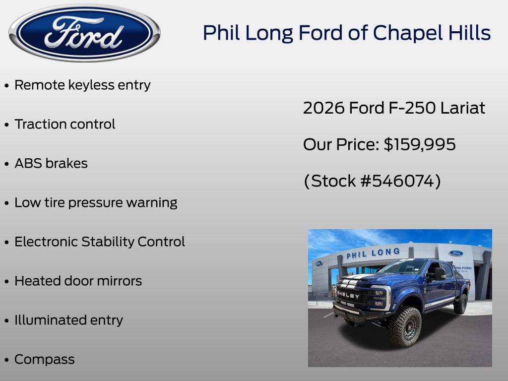 new 2026 Ford F-250 car, priced at $159,995