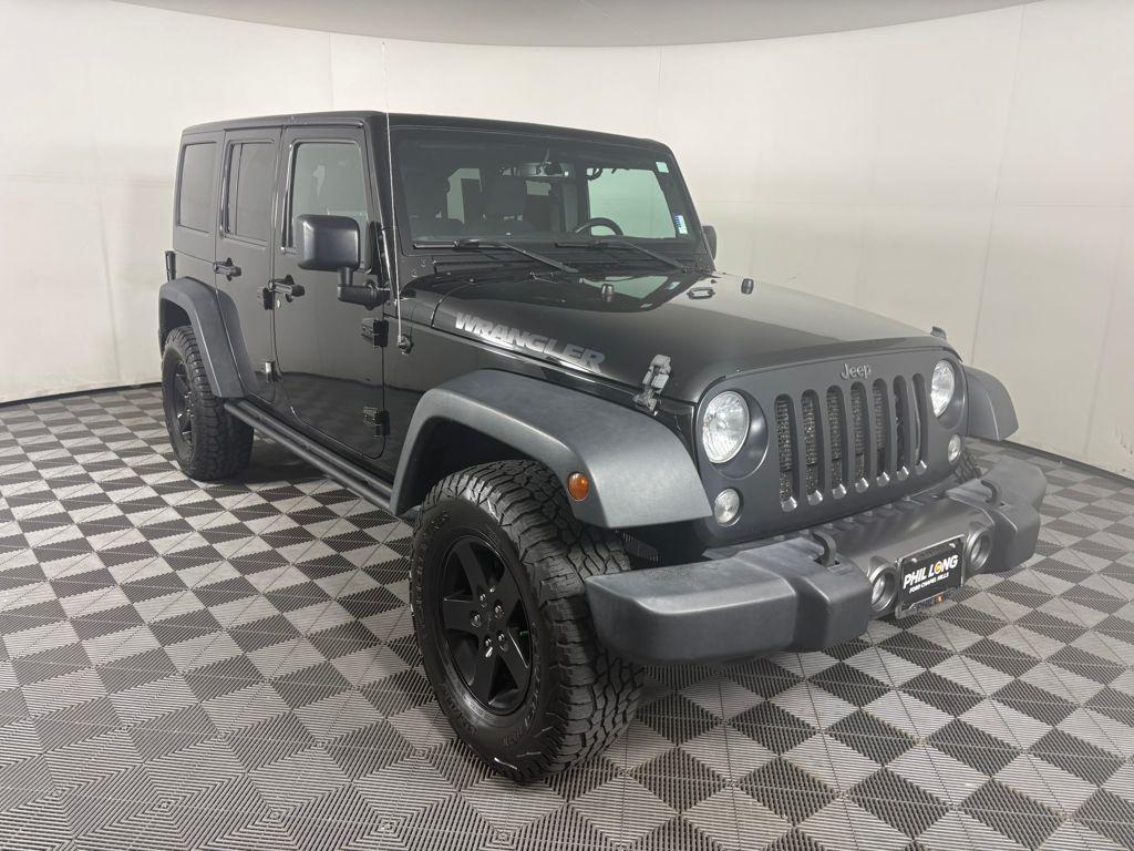 used 2016 Jeep Wrangler Unlimited car, priced at $13,995