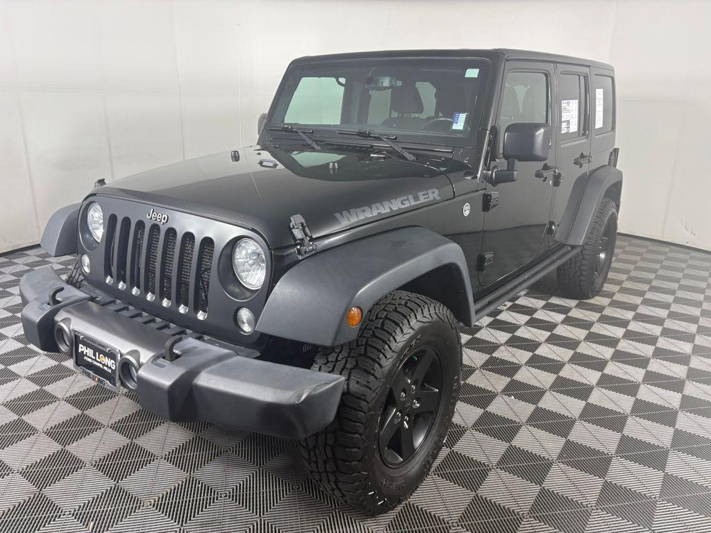 used 2016 Jeep Wrangler Unlimited car, priced at $13,995