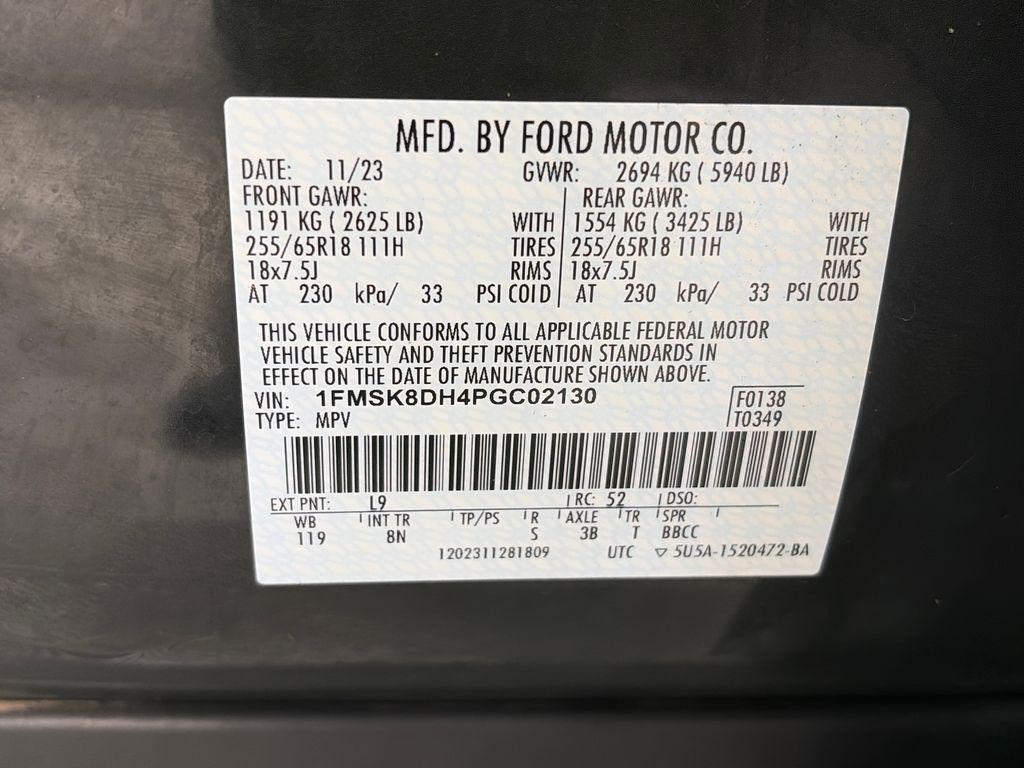 used 2023 Ford Explorer car, priced at $29,995