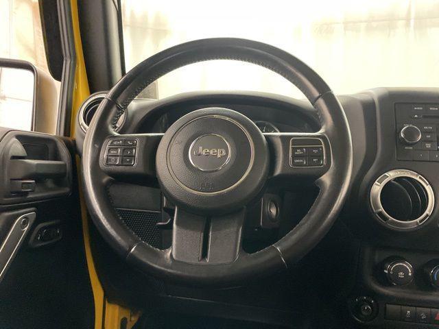 used 2015 Jeep Wrangler Unlimited car, priced at $15,195