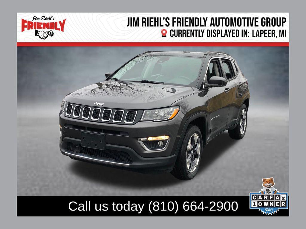 used 2021 Jeep Compass car, priced at $16,988