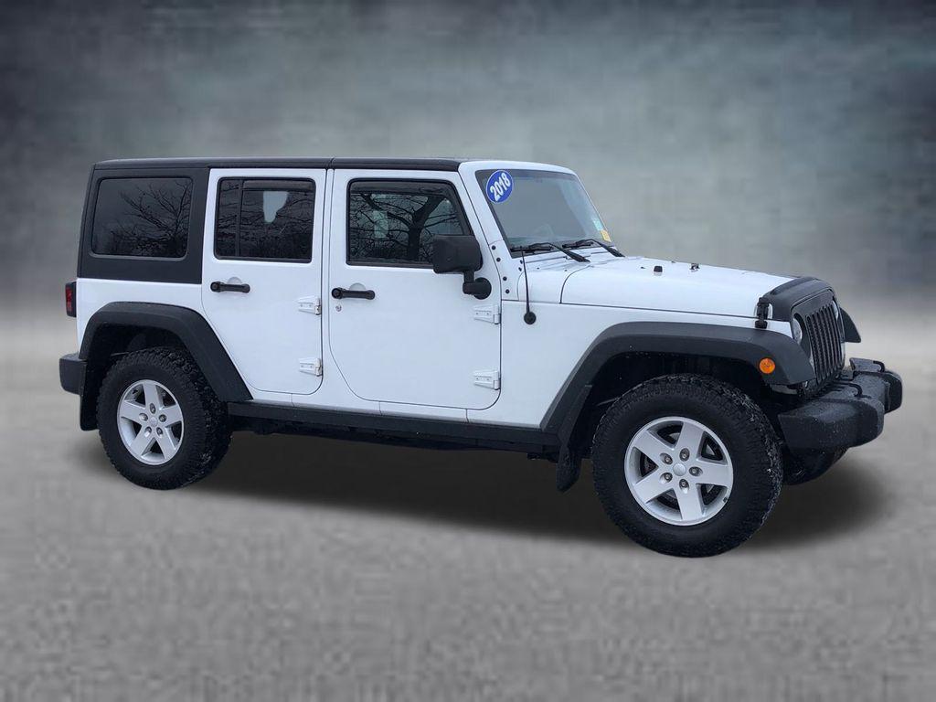 used 2018 Jeep Wrangler JK Unlimited car, priced at $18,587