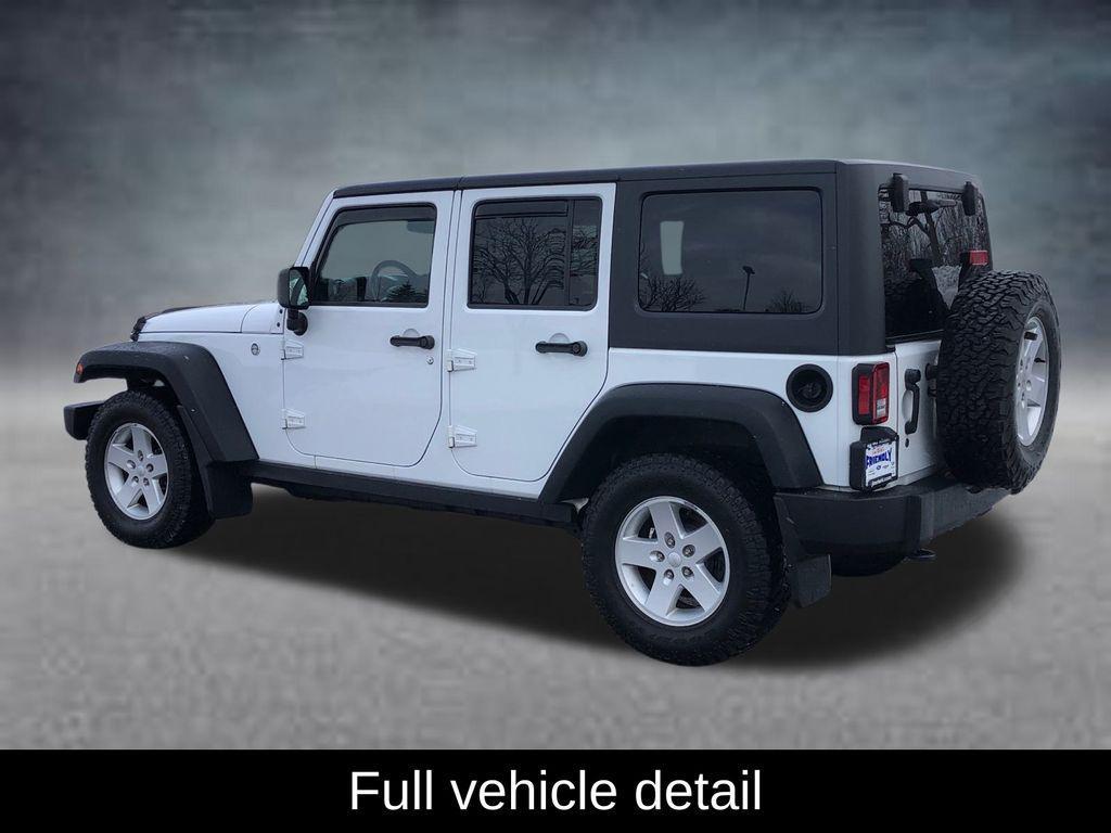 used 2018 Jeep Wrangler JK Unlimited car, priced at $18,587