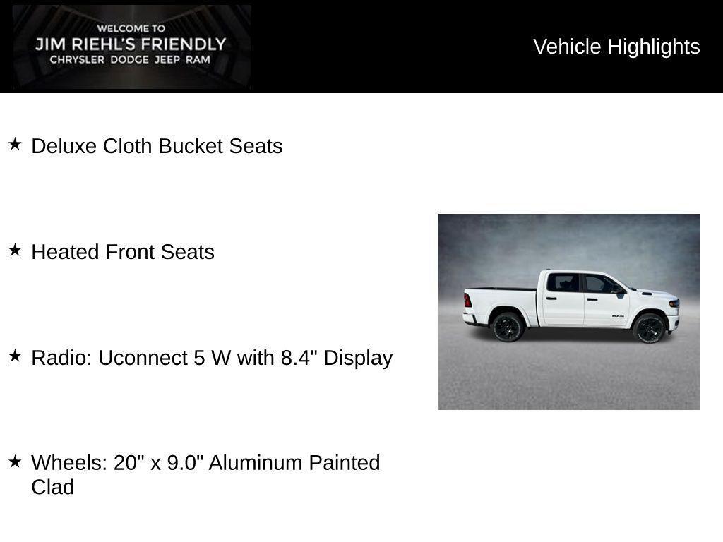 new 2026 Ram 1500 car, priced at $52,230