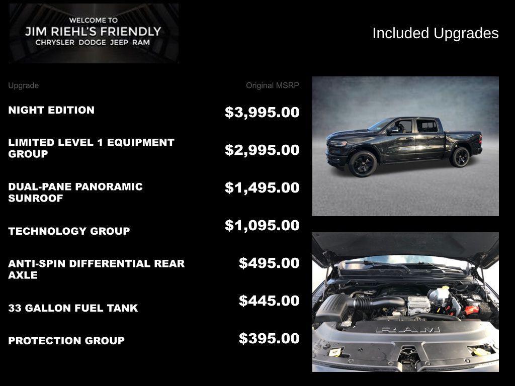 used 2021 Ram 1500 car, priced at $34,000