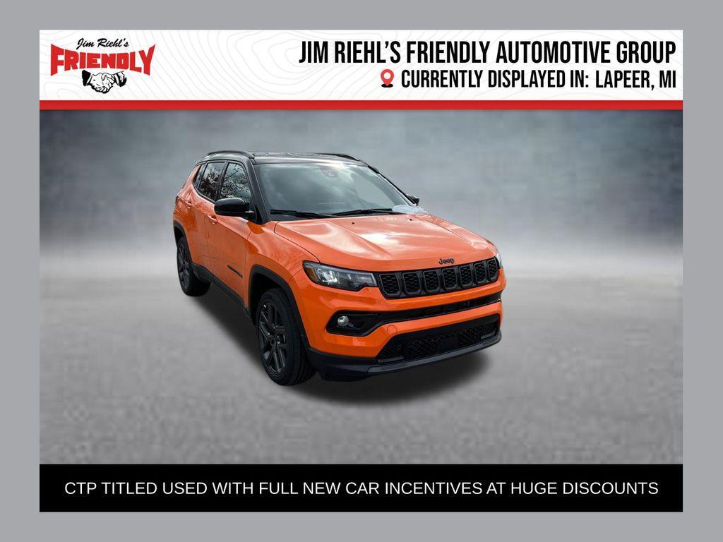 new 2026 Jeep Compass car, priced at $30,650