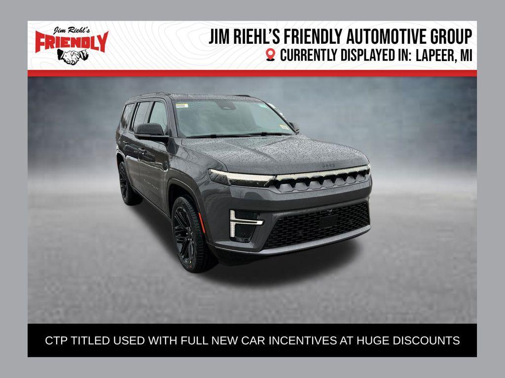 new 2026 Jeep Grand Wagoneer car, priced at $72,694