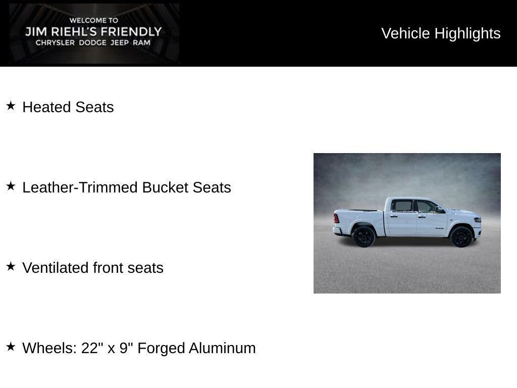 new 2026 Ram 1500 car, priced at $57,344
