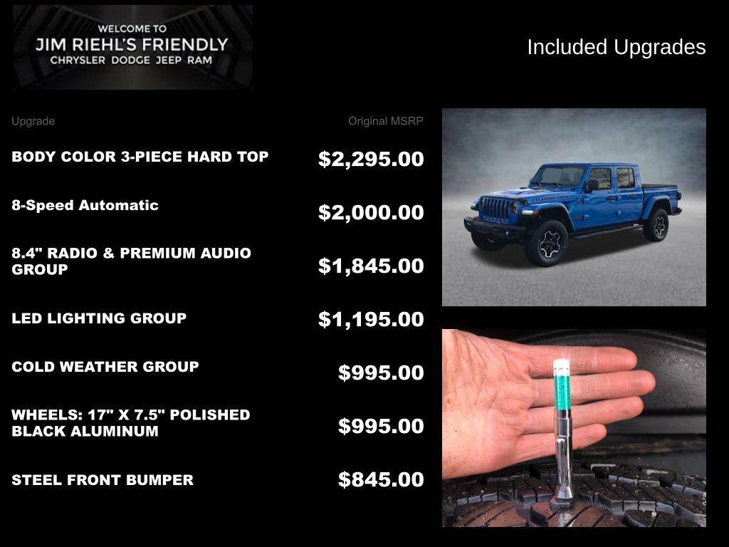 used 2020 Jeep Gladiator car, priced at $30,598