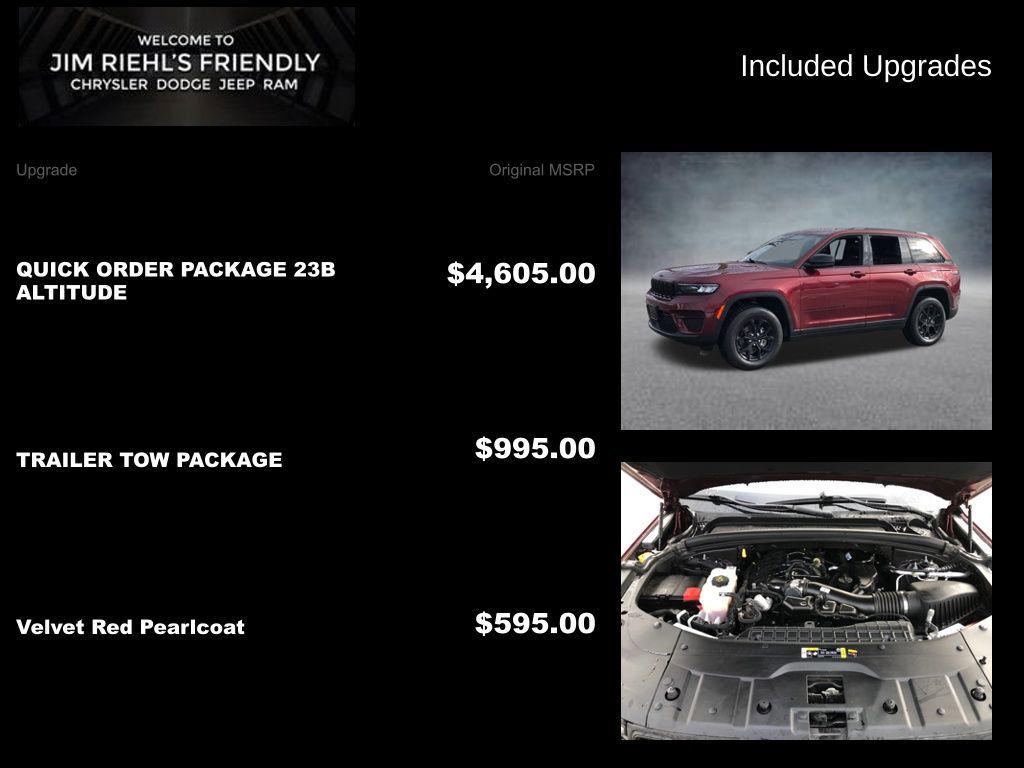 used 2024 Jeep Grand Cherokee car, priced at $33,088