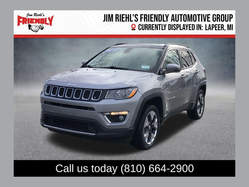 used 2019 Jeep Compass car, priced at $14,673