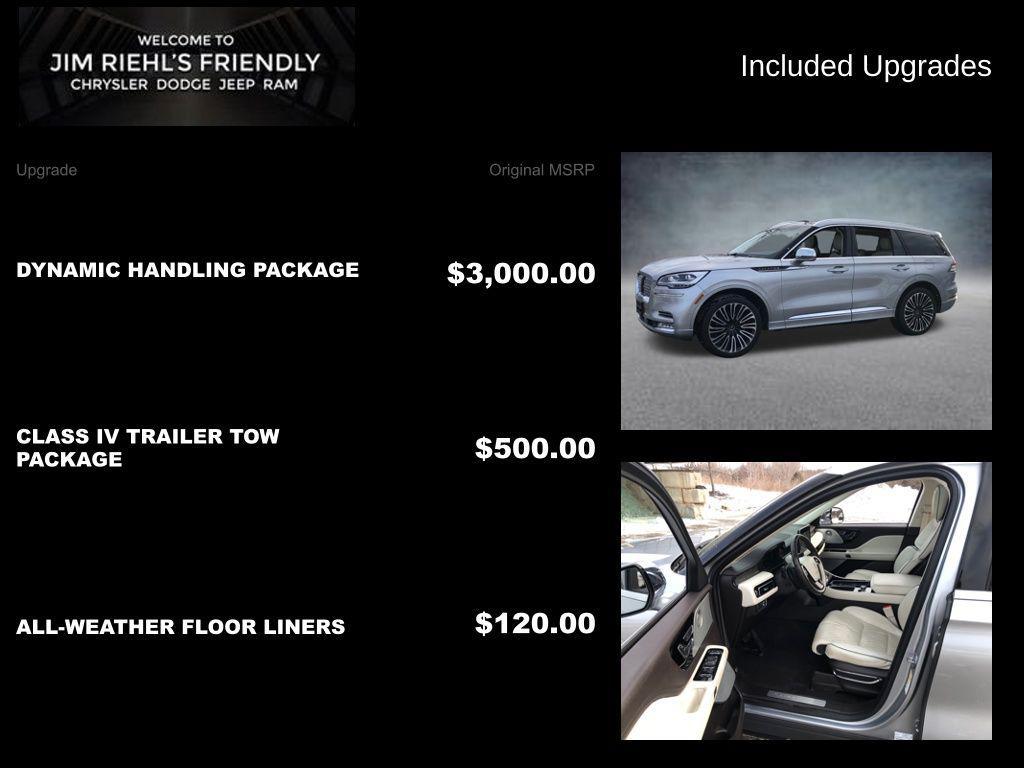 used 2020 Lincoln Aviator car, priced at $27,000