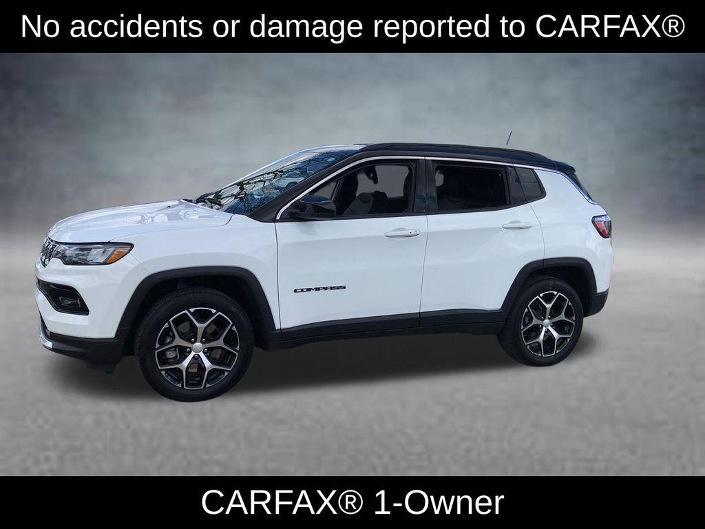 used 2024 Jeep Compass car, priced at $25,500