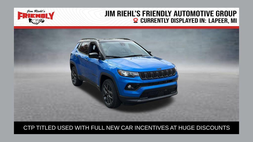 new 2026 Jeep Compass car, priced at $30,317