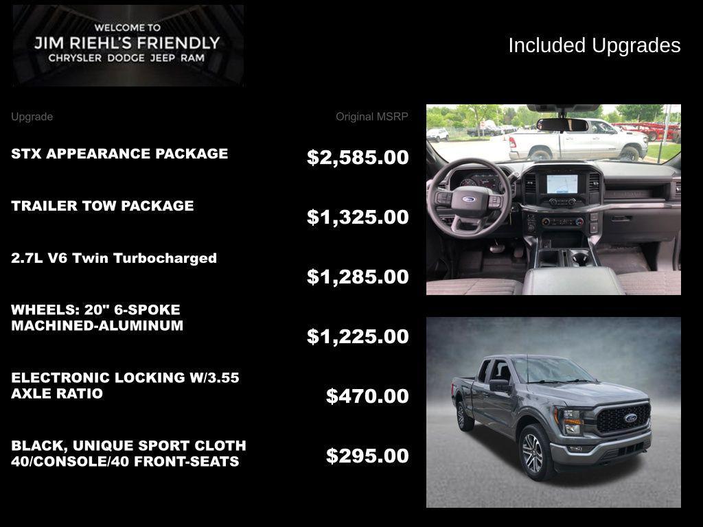 used 2023 Ford F-150 car, priced at $37,000