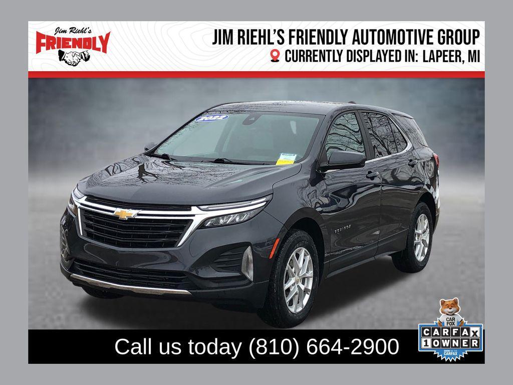 used 2022 Chevrolet Equinox car, priced at $19,498