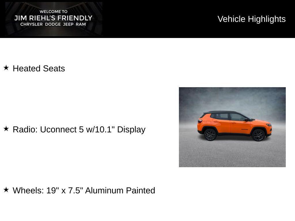 new 2026 Jeep Compass car, priced at $30,650