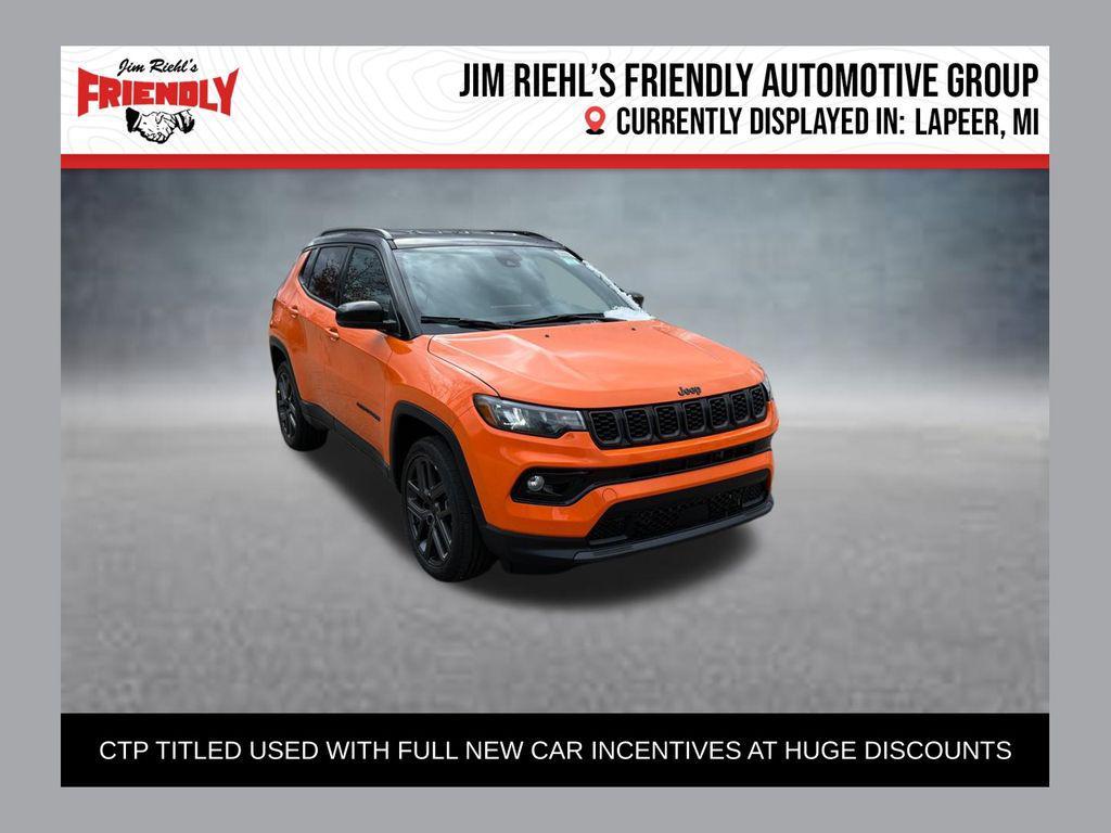 new 2026 Jeep Compass car, priced at $30,650