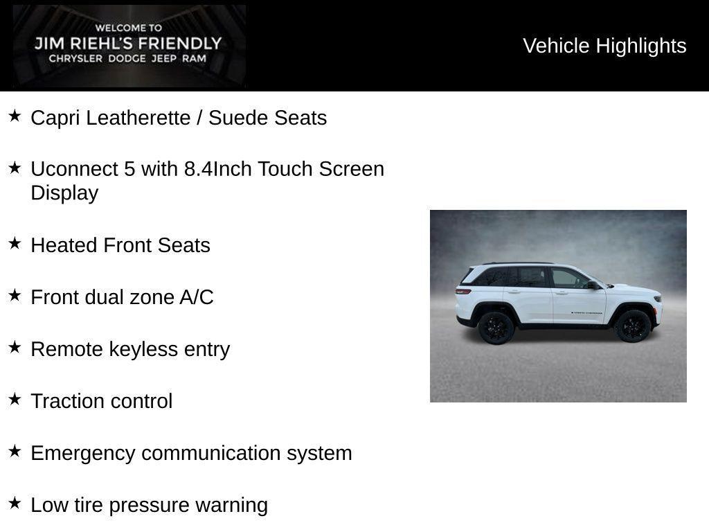 new 2026 Jeep Grand Cherokee car, priced at $38,487