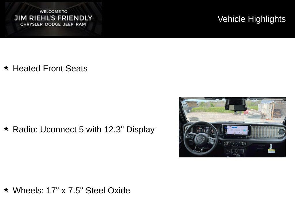 new 2026 Jeep Wrangler car, priced at $46,591