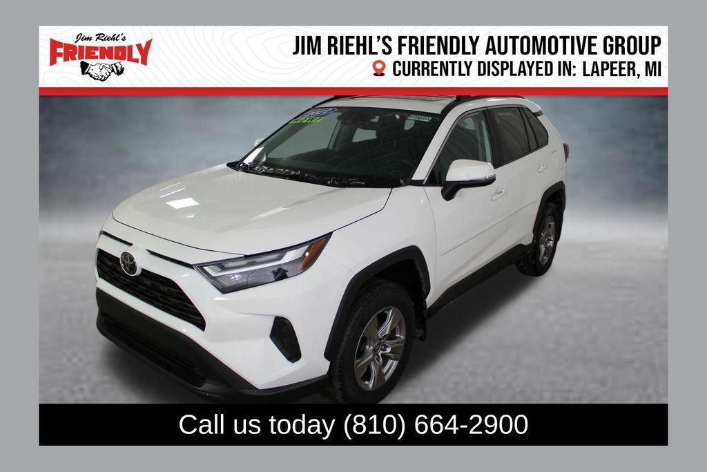 used 2022 Toyota RAV4 car, priced at $28,543