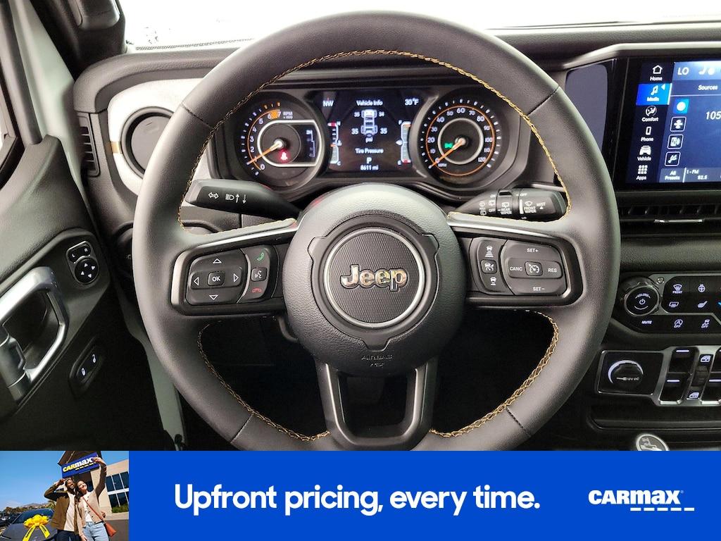 used 2024 Jeep Wrangler car, priced at $34,998