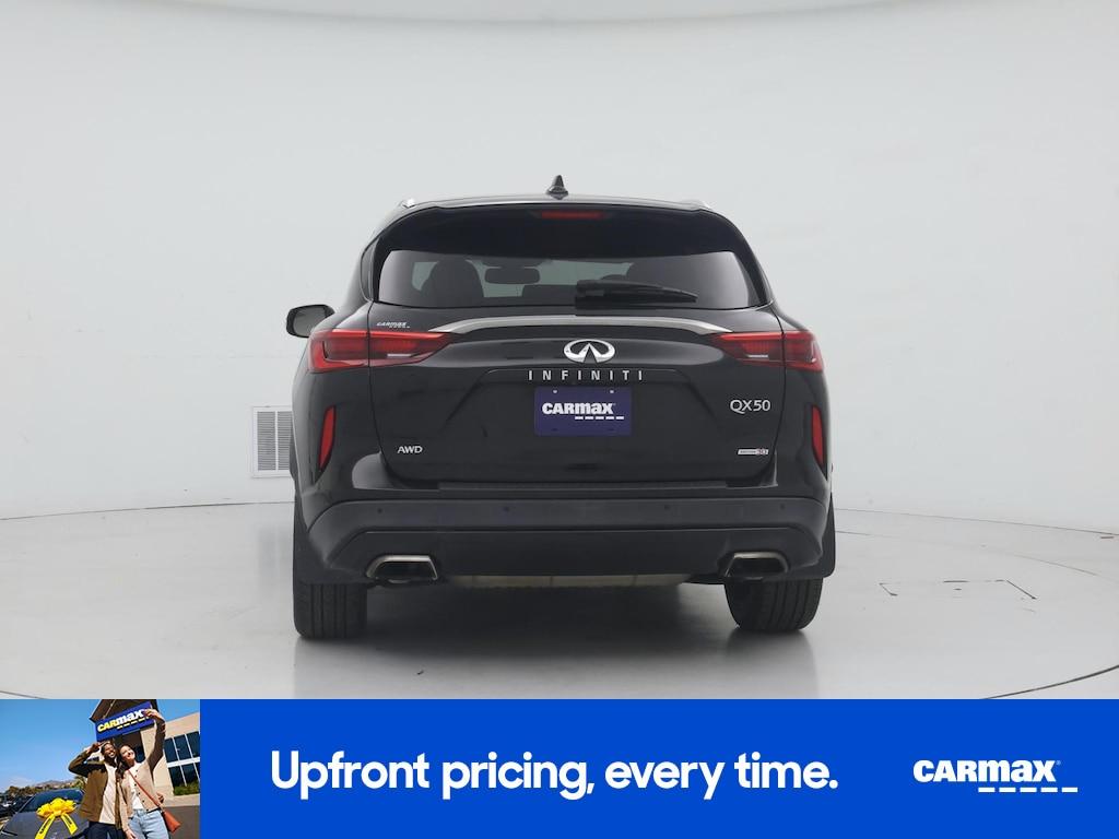 used 2020 INFINITI QX50 car, priced at $20,998