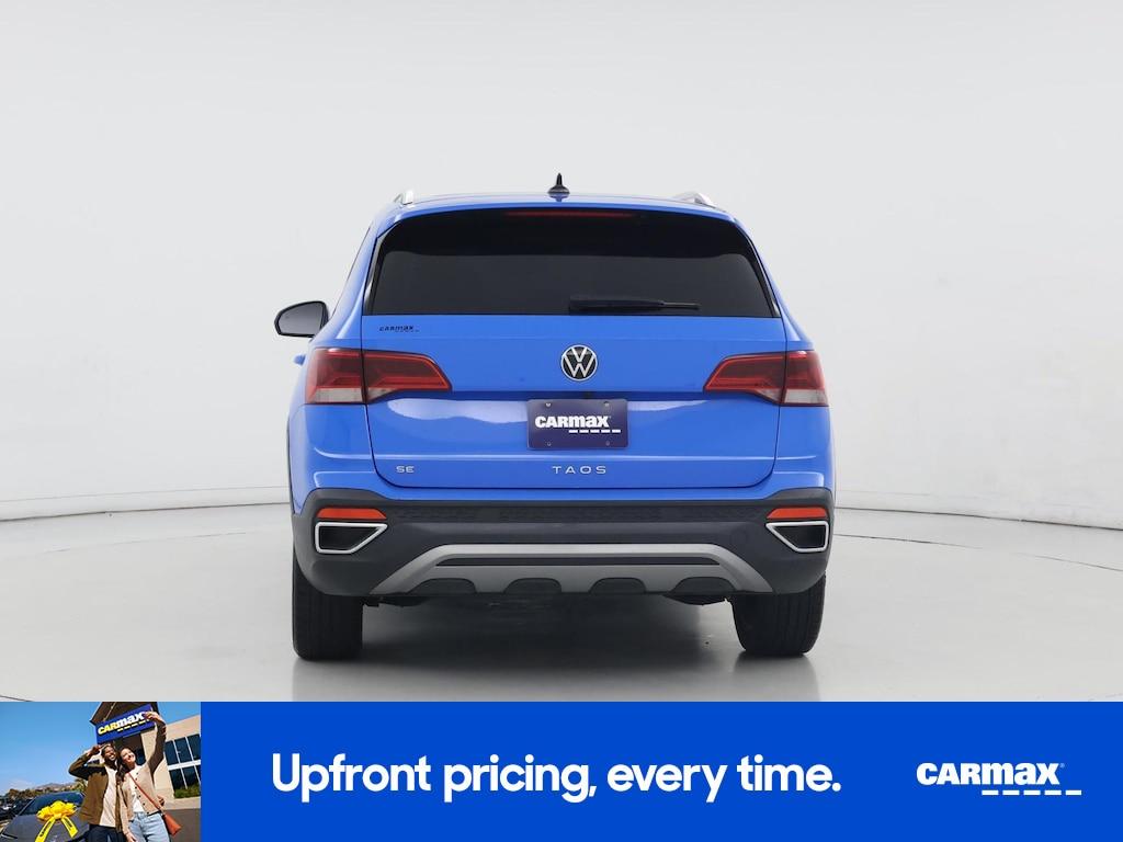 used 2023 Volkswagen Taos car, priced at $20,998