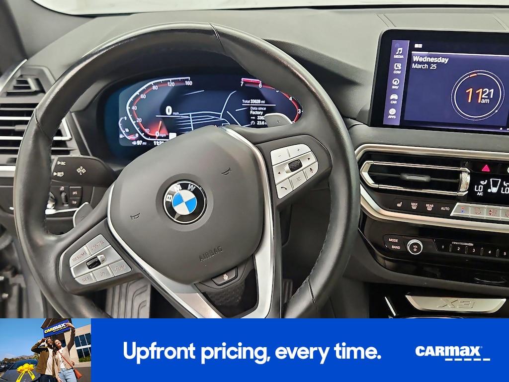 used 2023 BMW X3 car, priced at $32,998