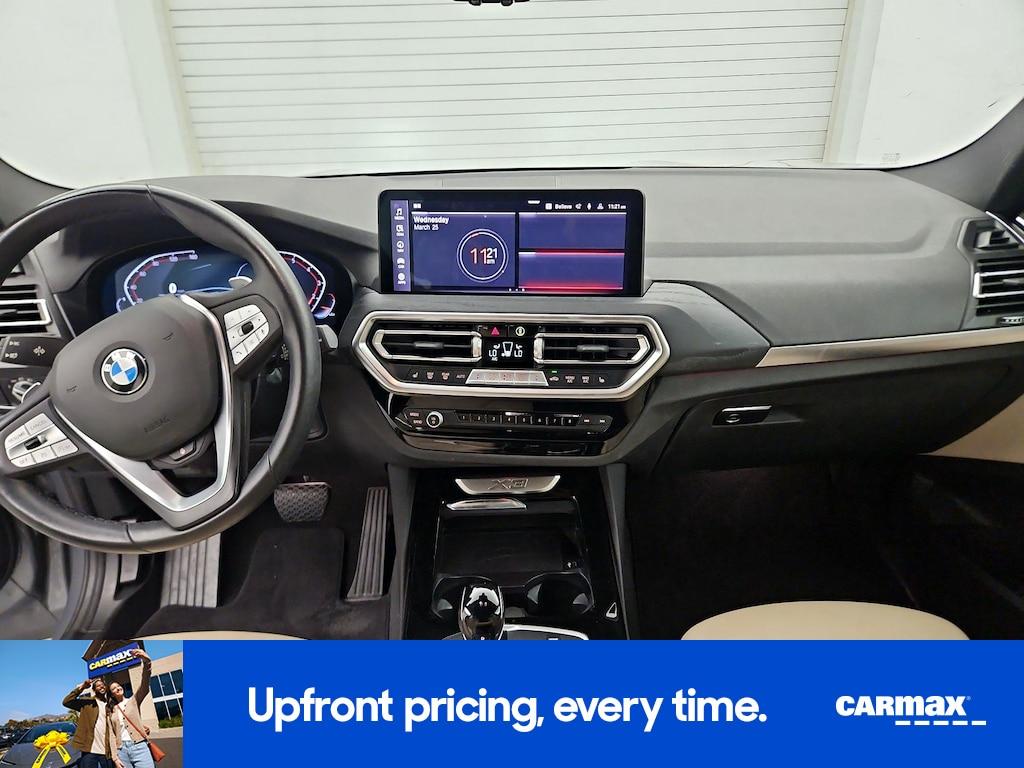 used 2023 BMW X3 car, priced at $32,998
