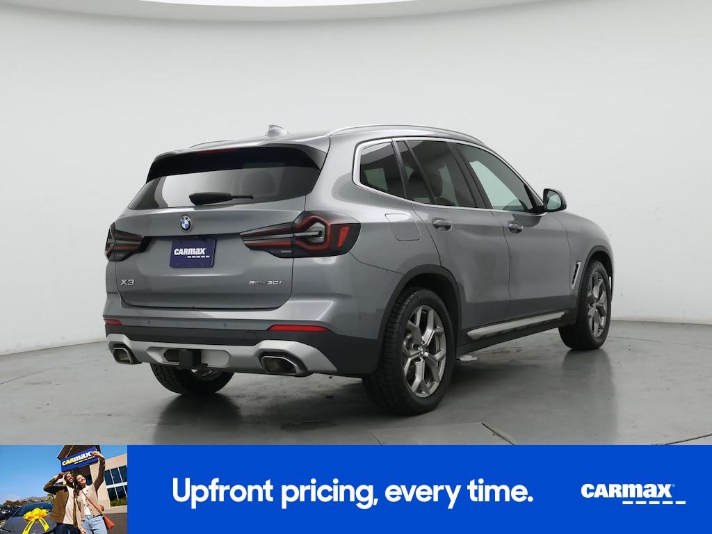 used 2023 BMW X3 car, priced at $32,998